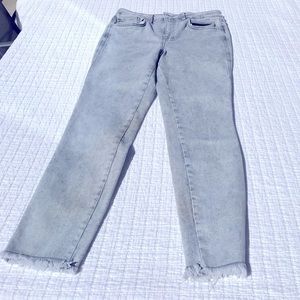 We the Free Jeans with frayed ankles